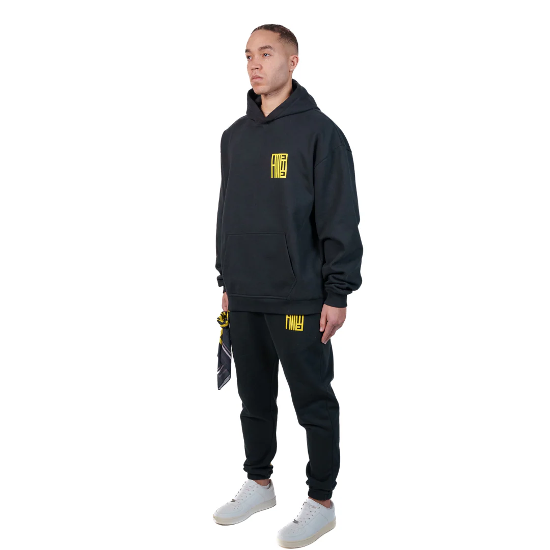 ESSENTIALS HOODIE BLACK - Image 5