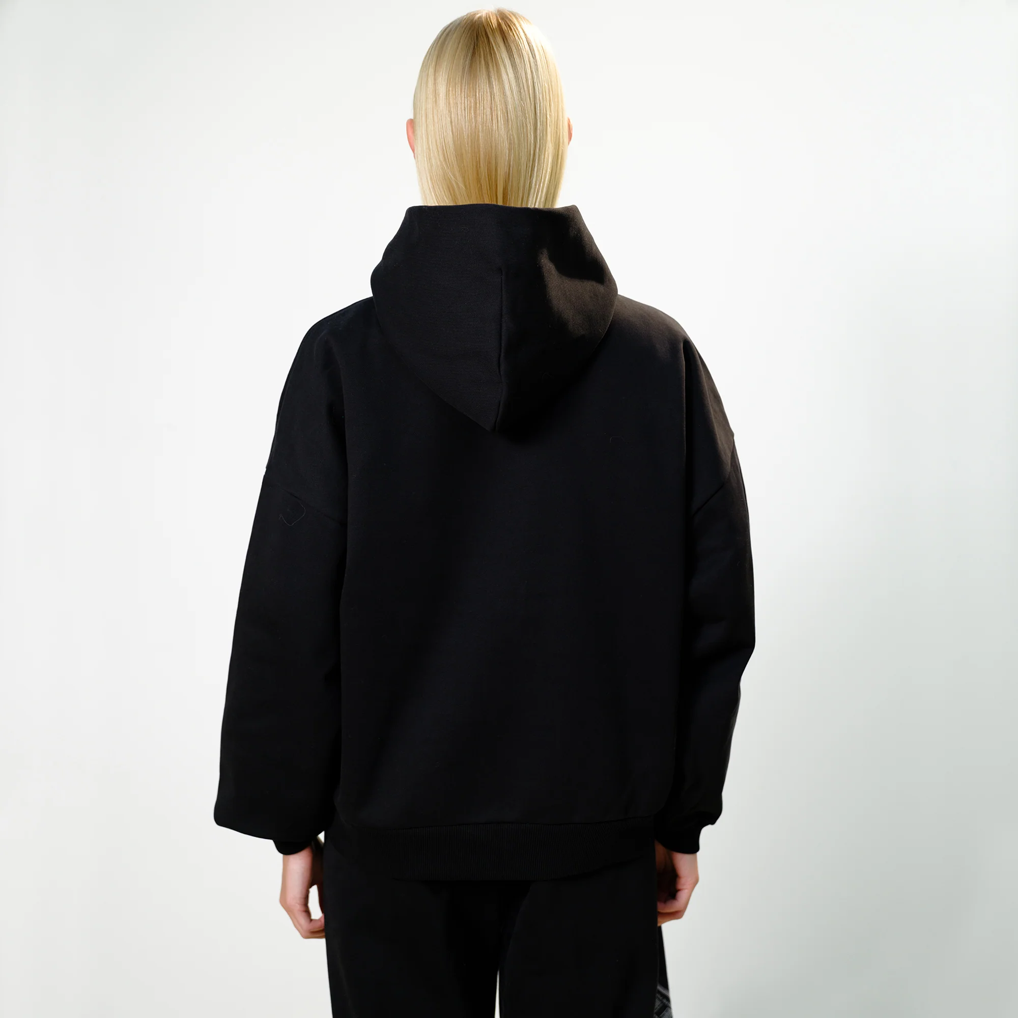 CORE 2.0 HOODIE BLACK (WOMAN) - SOLD OUT - Image 5