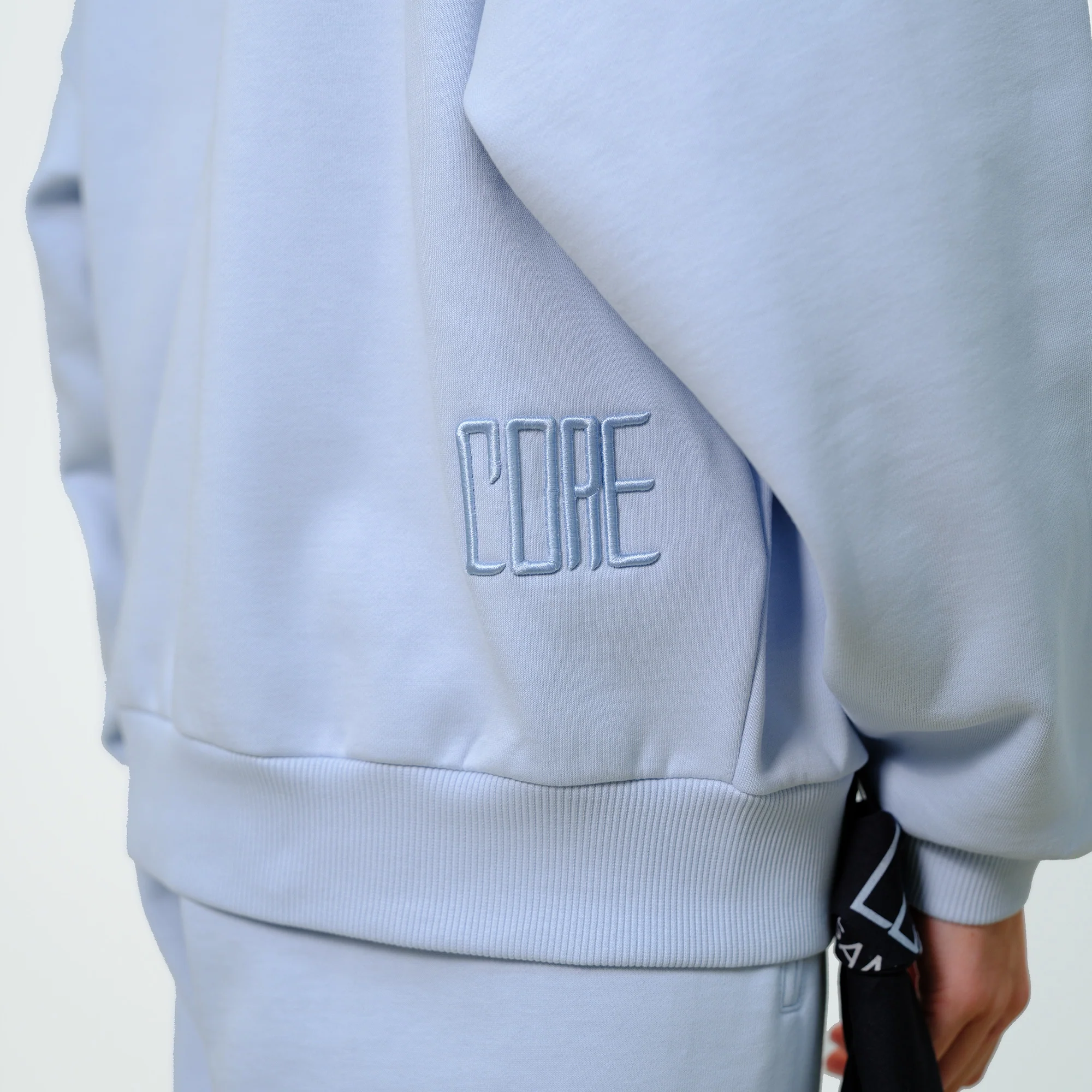 CORE 2.0 HOODIE LIGHT BLUE (WOMAN) - SOLD OUT - Image 3