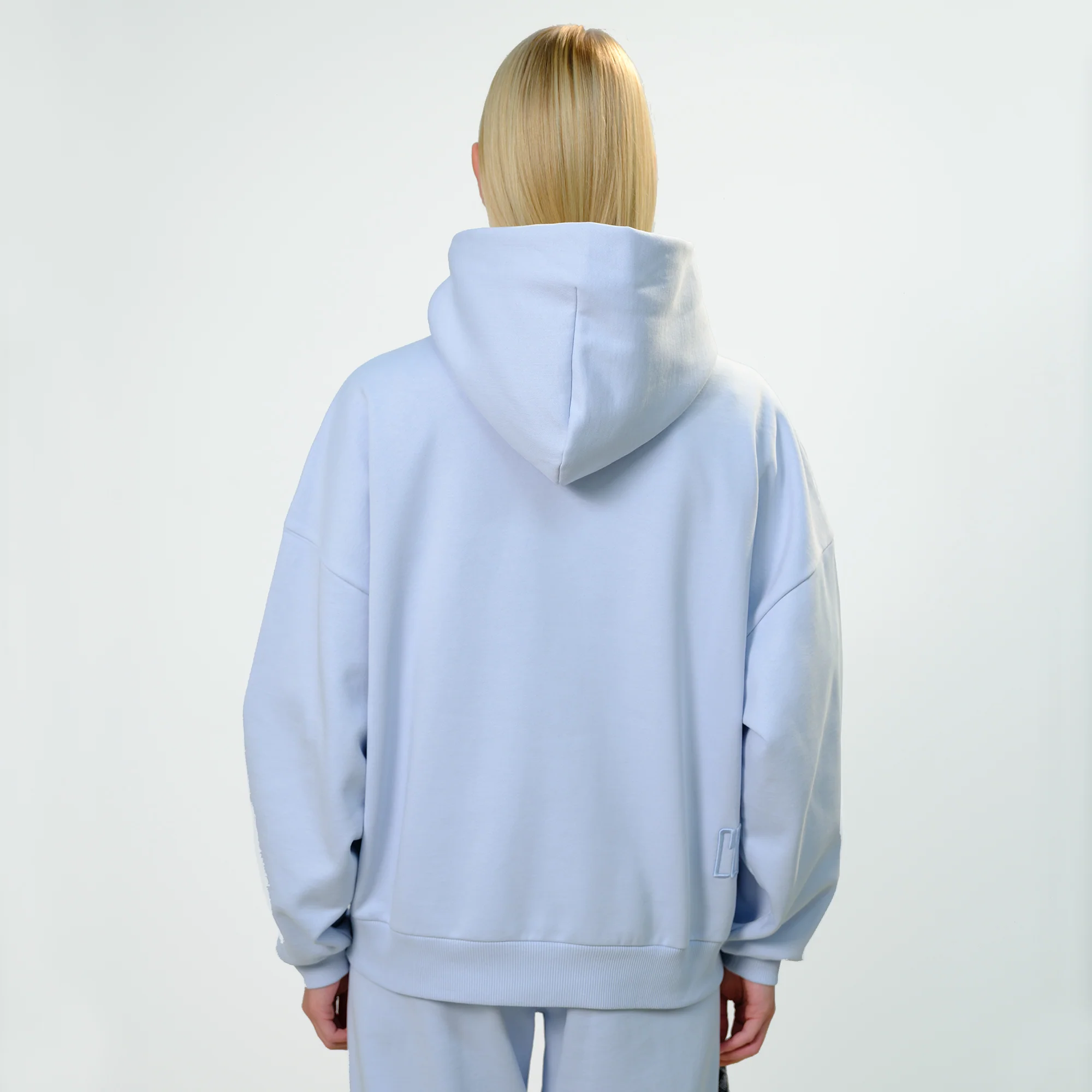 CORE 2.0 HOODIE LIGHT BLUE (WOMAN) - SOLD OUT - Image 6