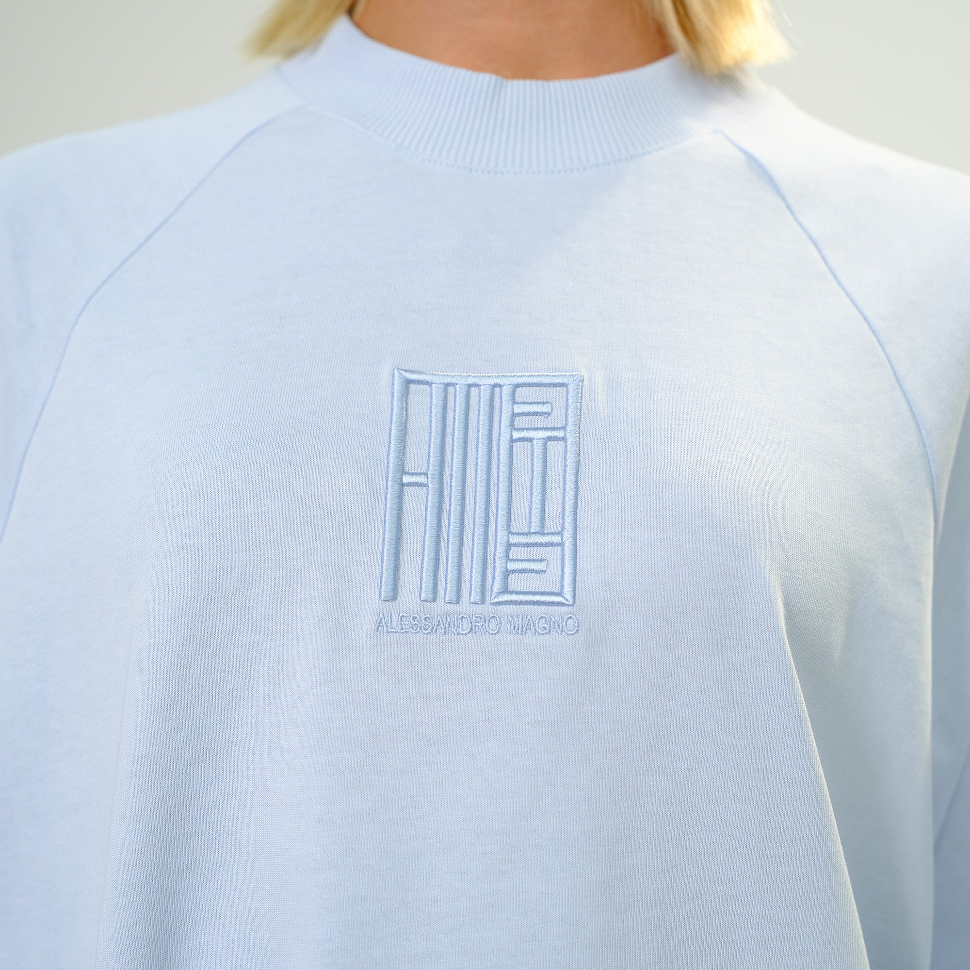 CORE 2.0 T-SHIRT LIGHT BLUE (WOMAN) - Image 2