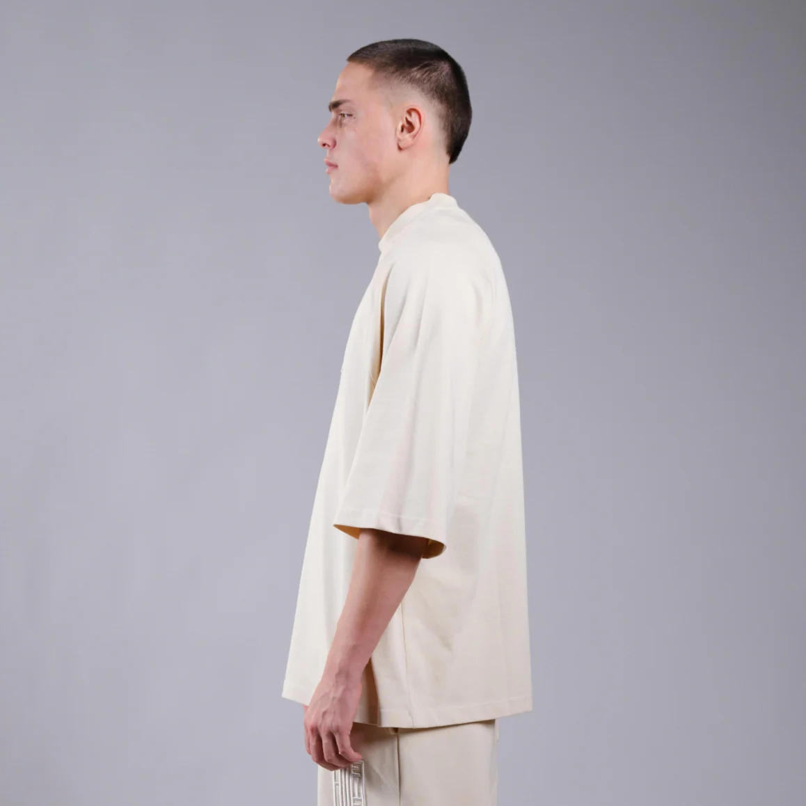 CORE T-SHIRT BEIGE - Image 3
