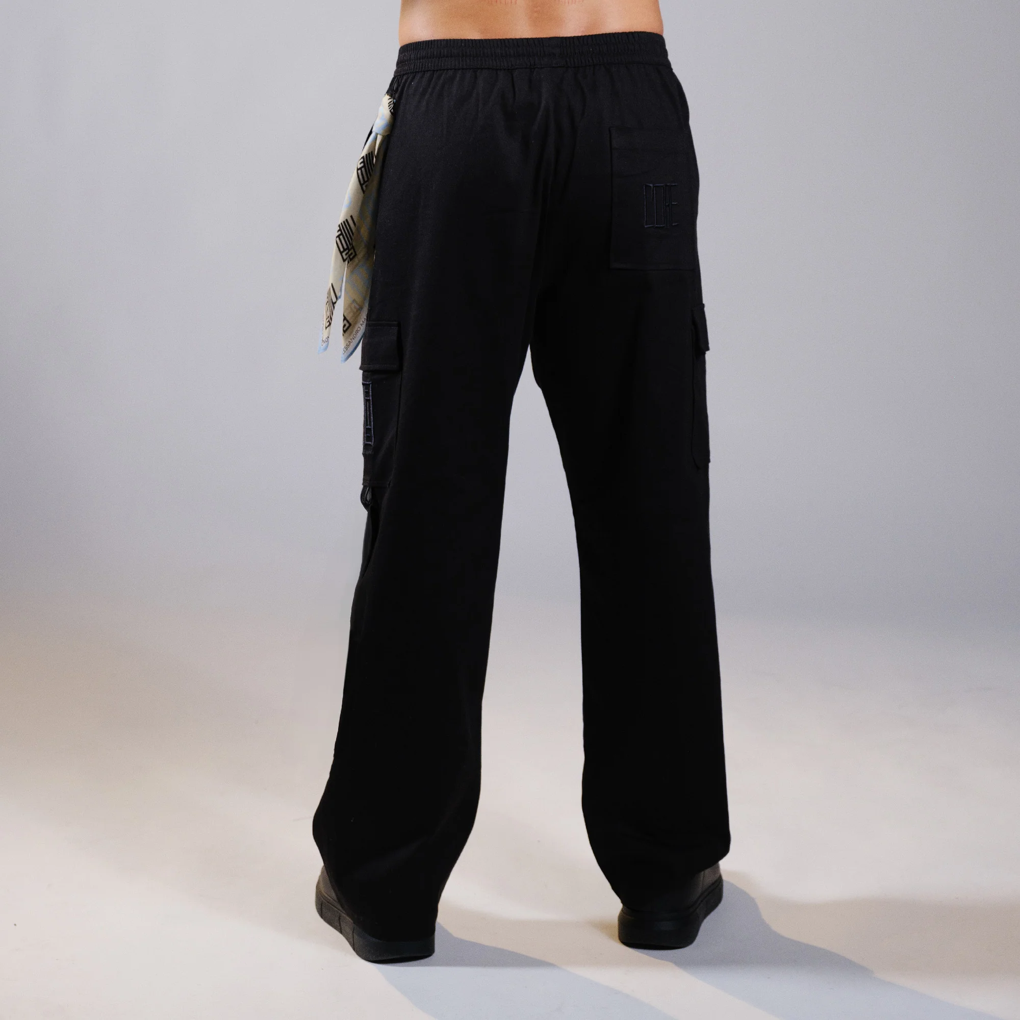 CORE TRACKSUIT PANTS BLACK - SOLD OUT - Image 4