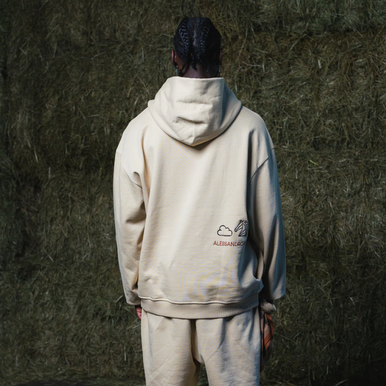 ESSENTIALS HOODIE BEIGE - Image 3