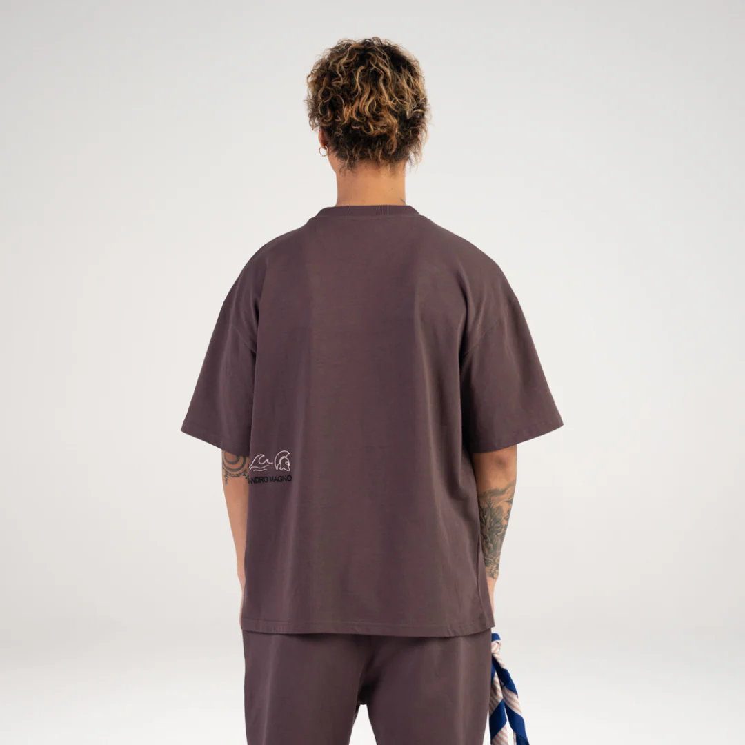 ESSENTIALS T-SHIRT BROWN - Image 3