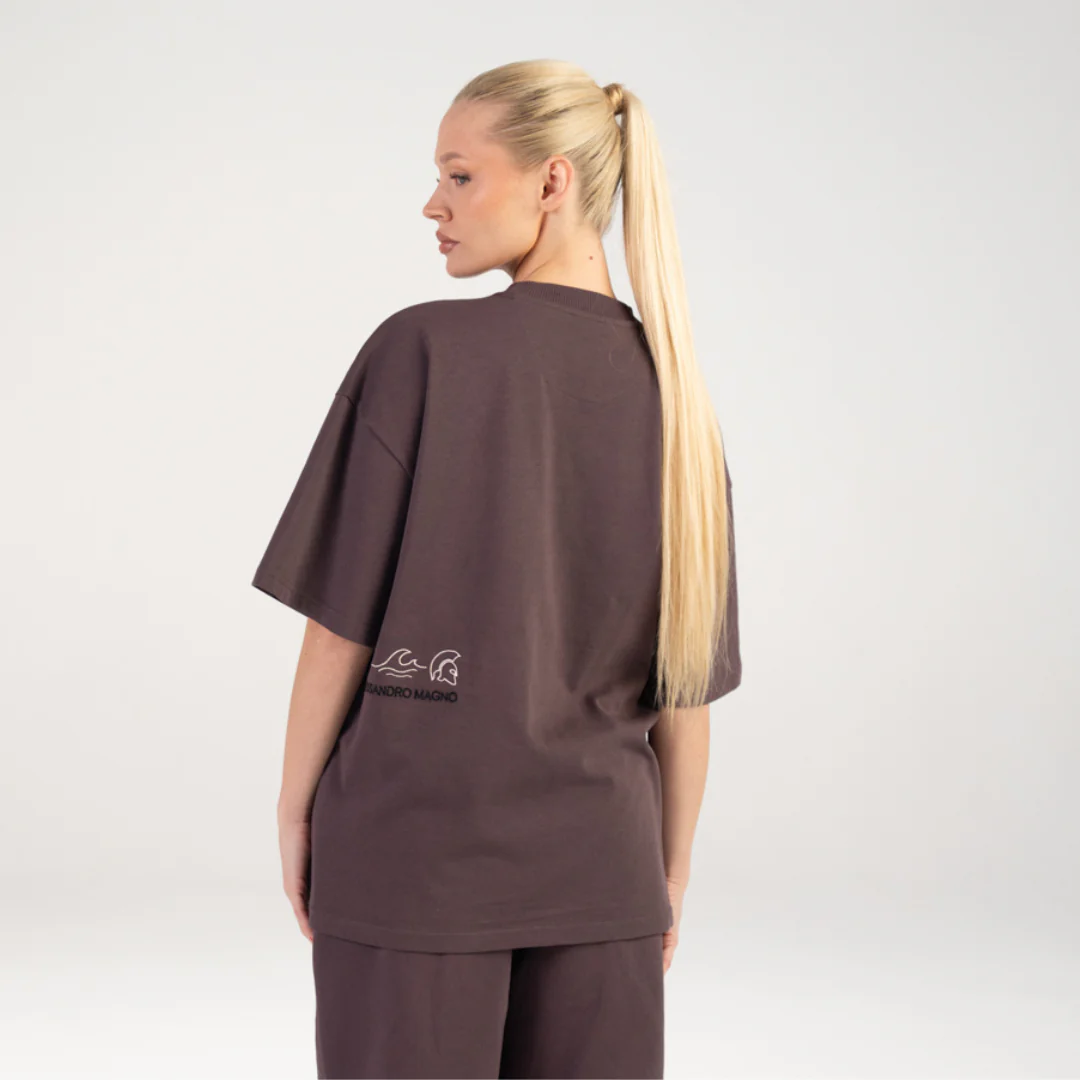 ESSENTIALS T-SHIRT BROWN (Woman) - Image 3