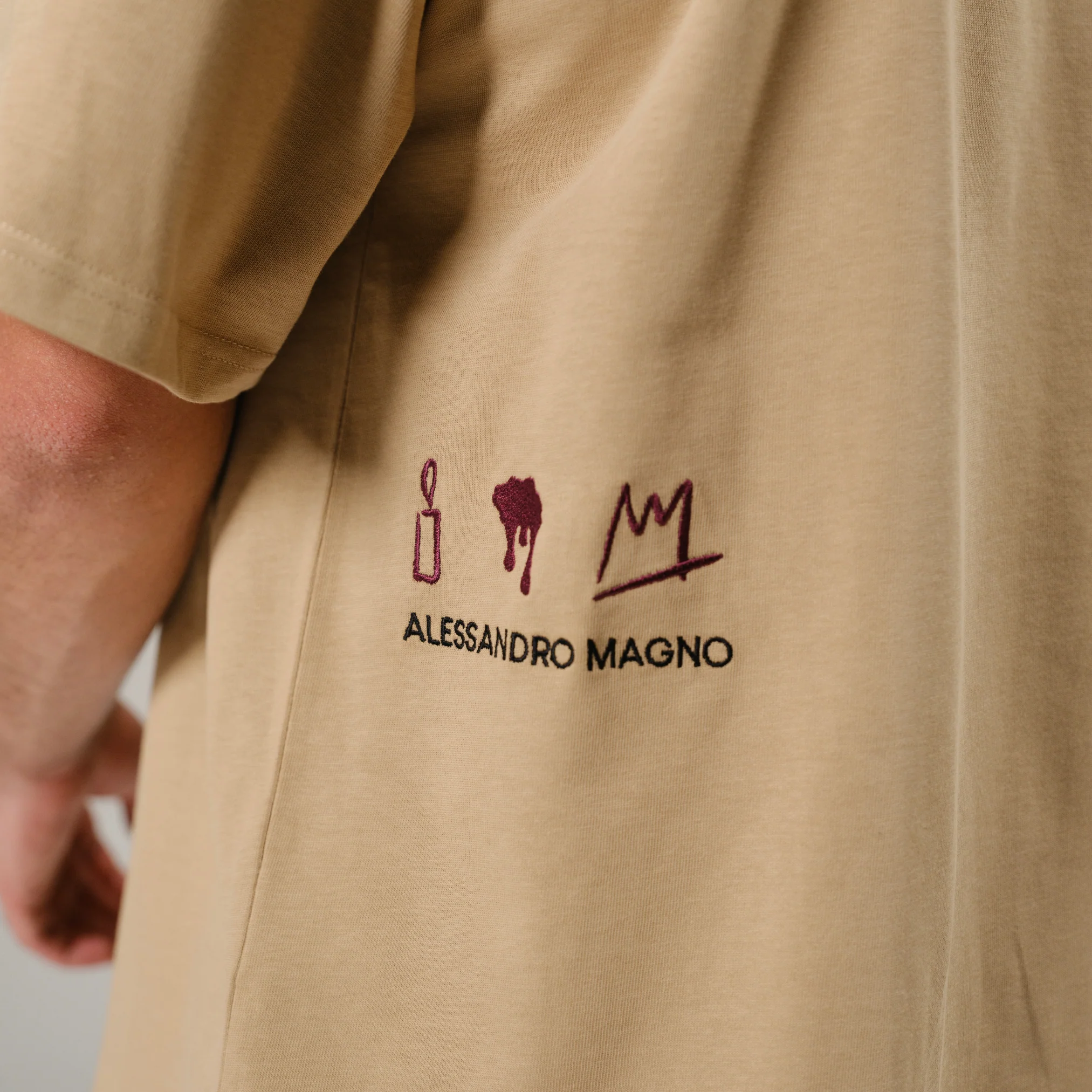 ESSENTIALS T-SHIRT GINGER ROOT - Image 3