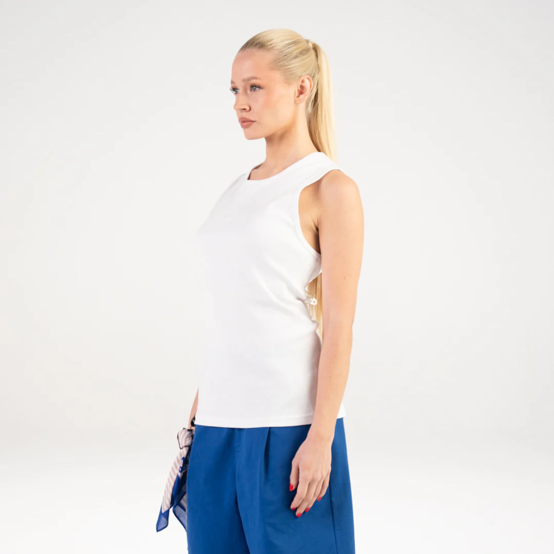 ESSENTIALS TANKTOP WHITE (Woman) - Image 2
