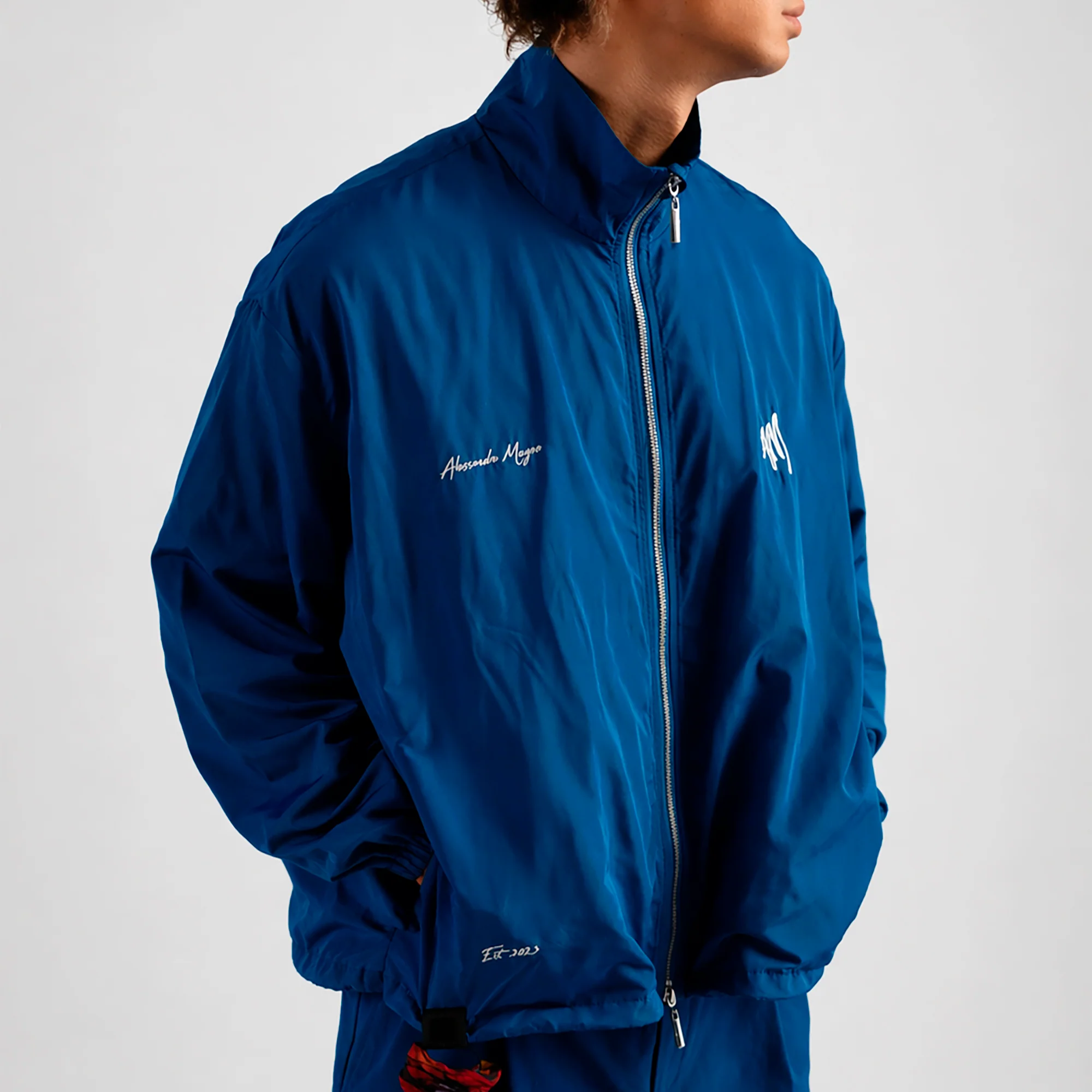 FASHION TRACKSUIT JACKET BLUE - Image 3