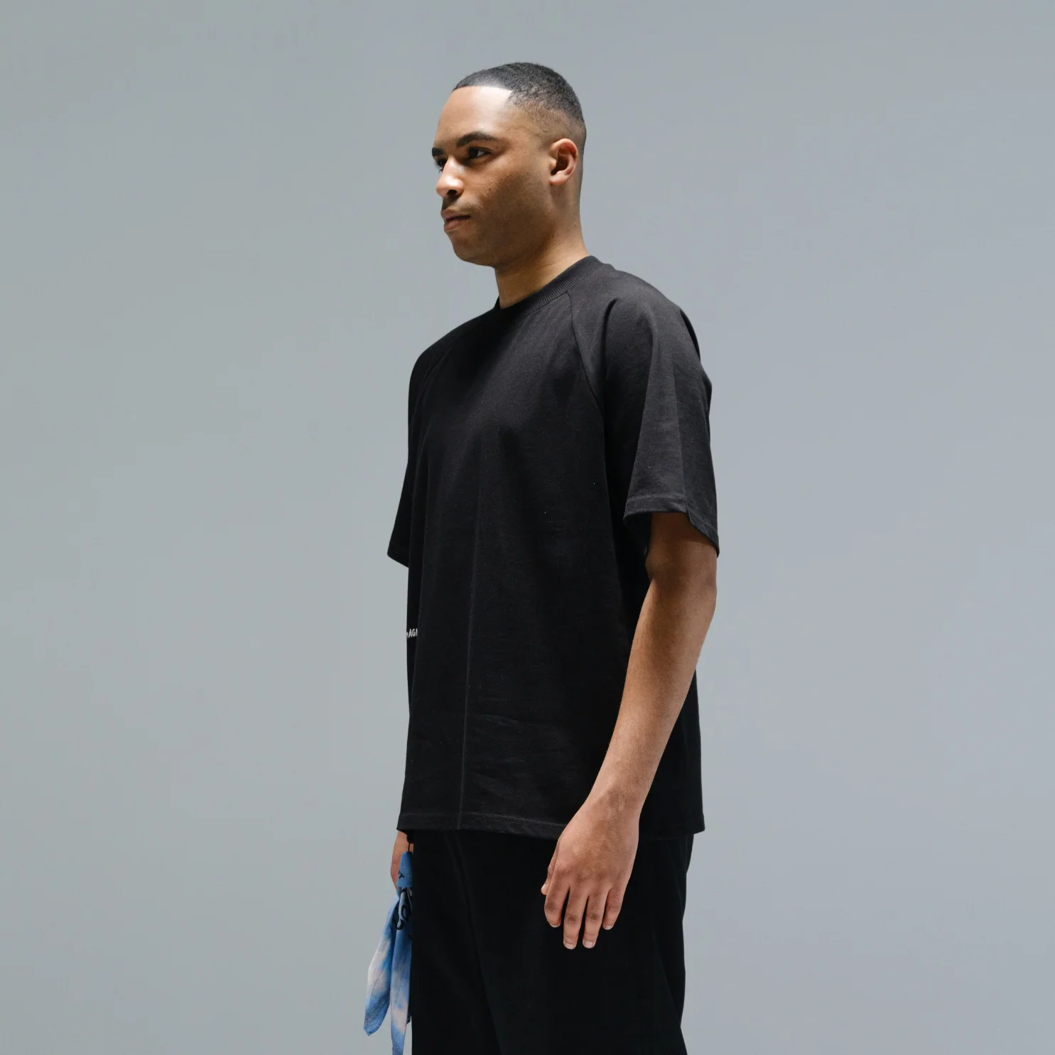 FASHION T-SHIRT BLACK - SOLD OUT - Image 3