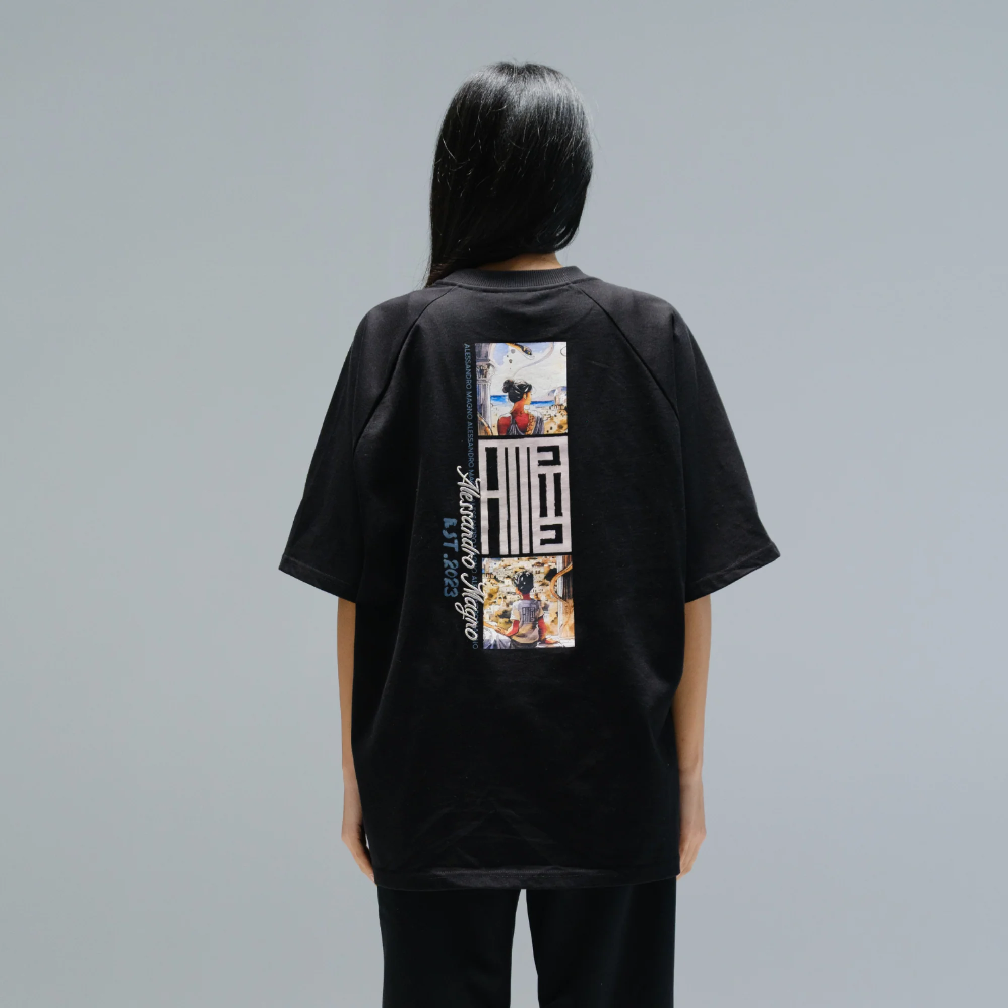 FASHION T-SHIRT BLACK (Woman) - SOLD OUT - Image 4