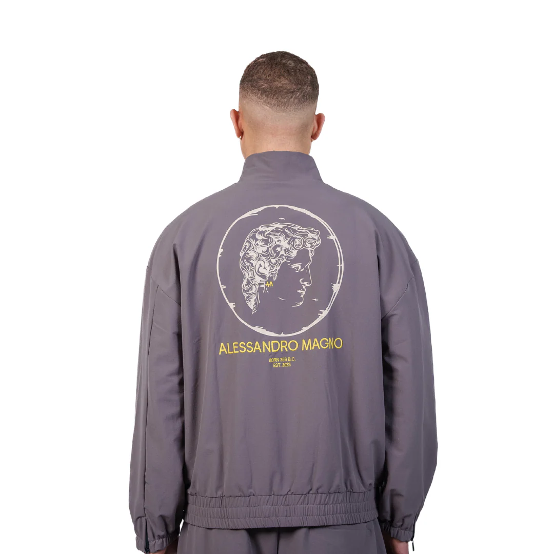 FASHION TRACKSUIT JACKET IRON GREY - Image 3