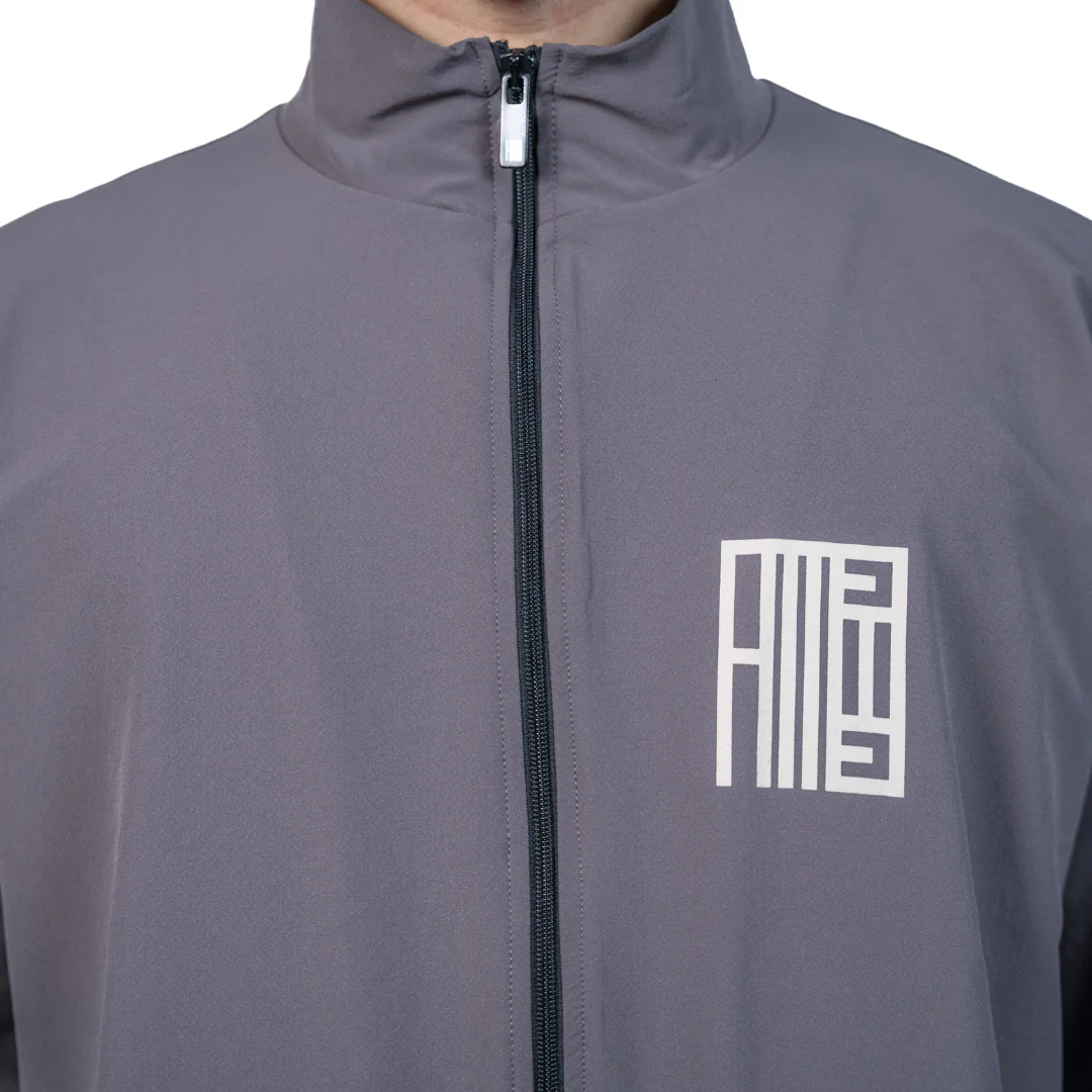 FASHION TRACKSUIT JACKET IRON GREY - Image 4